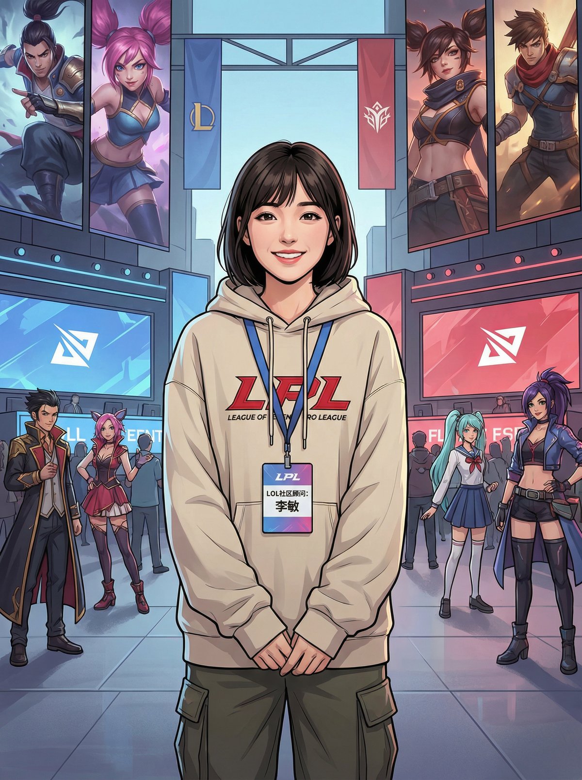 女团游戏顾问陈诗雨