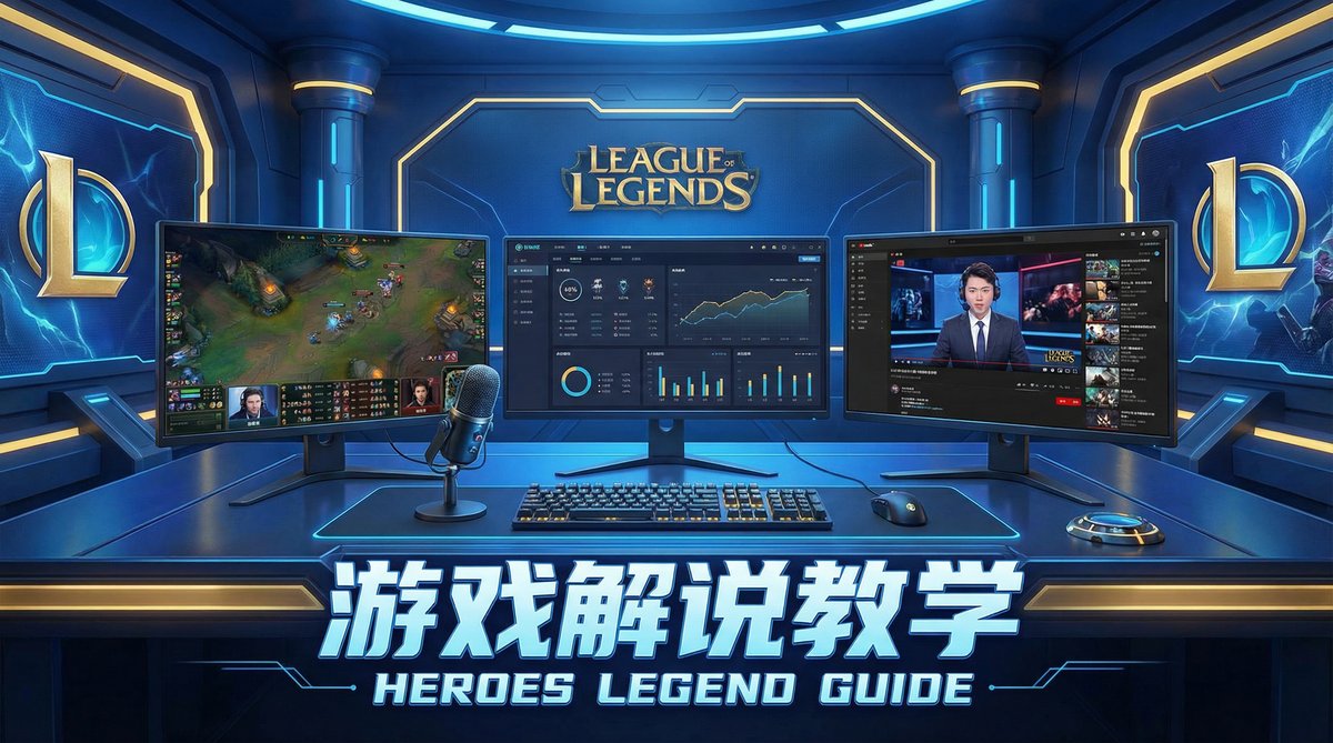 女团游戏解说教学视频